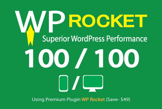 do wordpress speed optimization with wp rocket in 6 hours