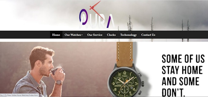 develop a static responsive website for you