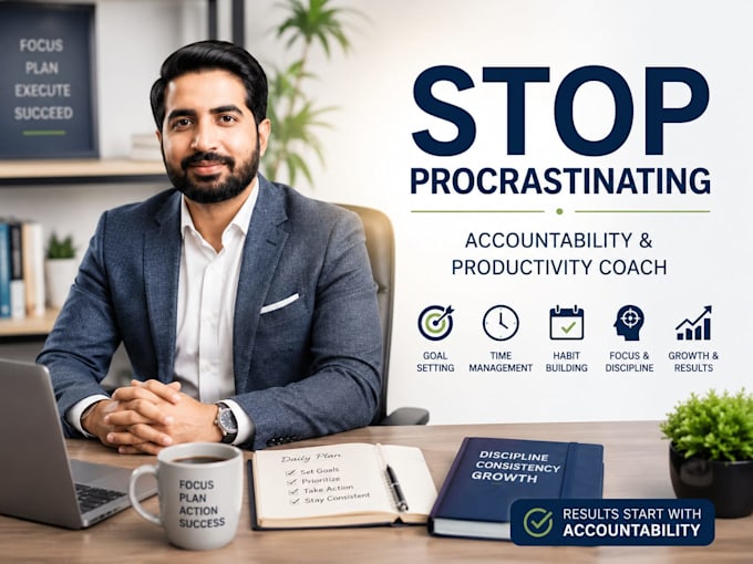 be your accountability and productivity coach to achieve your goals