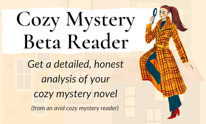 beta read your cozy mystery novel