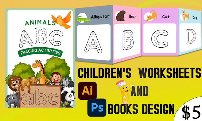 design children workbooks and worksheets