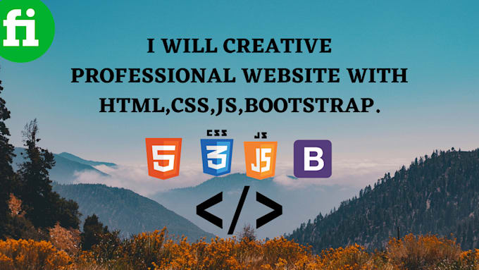 Create website in html,css,js,bootstrap by Hasanbhuiyann | Fiverr