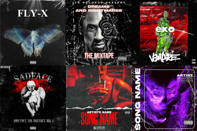 create album cover art design
