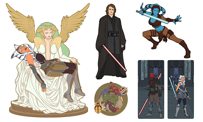 draw a character for you