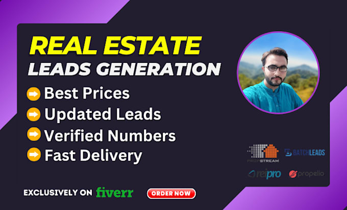 provide real estate lead generation on propstream