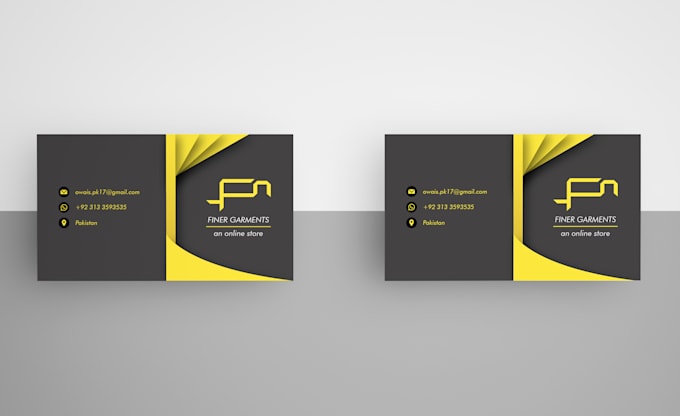 design simple letterhead and business card