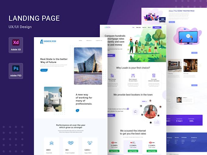 design a minimalistic website in figma