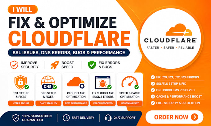 fix cloudflare setup, optimize cloudflare, fix cloudflare dns related issues