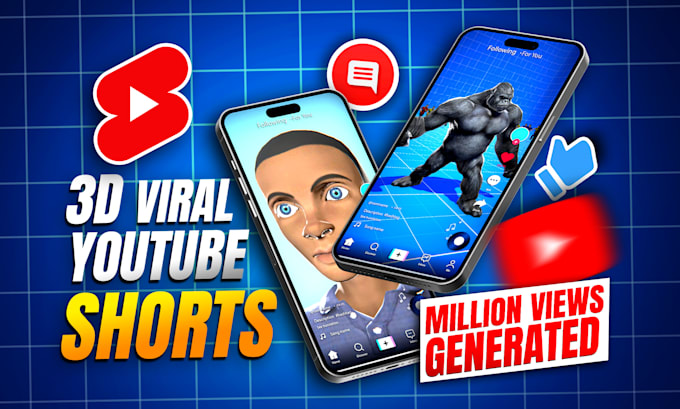 create zack d films animation style viral 3d animated youtube shorts