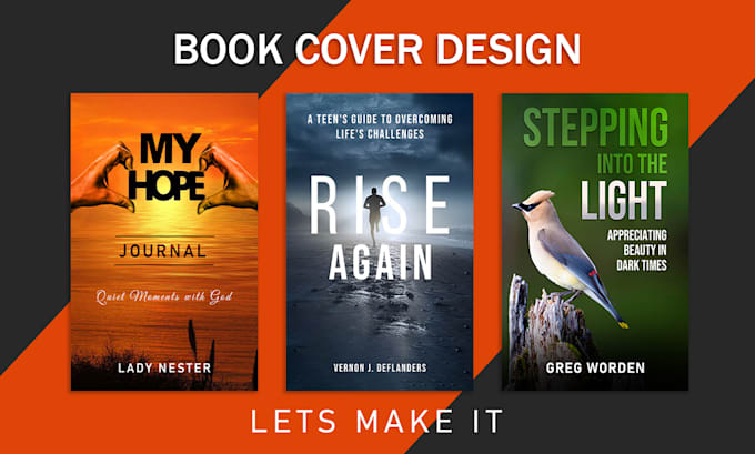 make unique book cover design ebook paperback hardcover