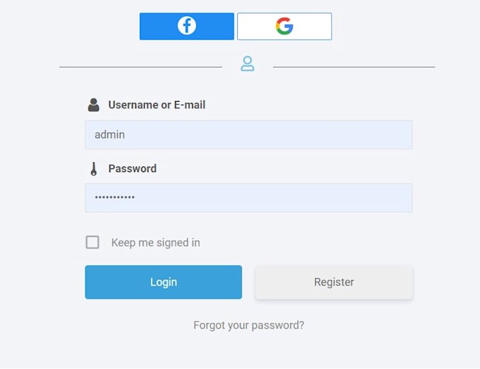 add wordpress social login button for the website or store
