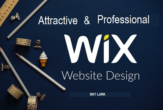 design or redesign your wix website