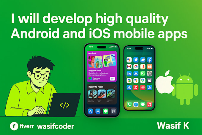 develop high quality android and ios mobile apps  expert app developer
