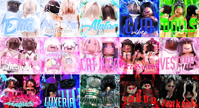 make you a custom roblox gfx logo