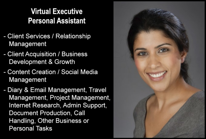 I will provide bespoke virtual executive personal assistant support