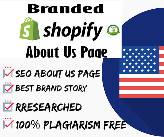 write killer SEO optimized shopify about us page