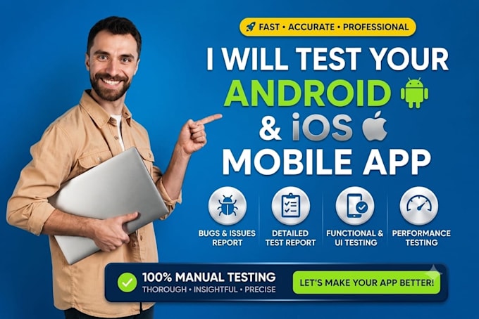 test and QA your web, android and ios mobile applications