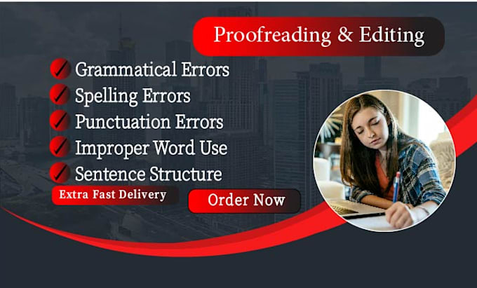 do proofreading and editing your documents