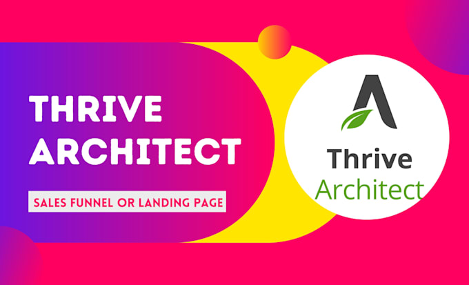 create sales funnel pages by thrive architect or elementor