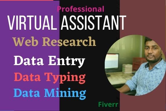 be perfectly virtual assistant,data entry and web research