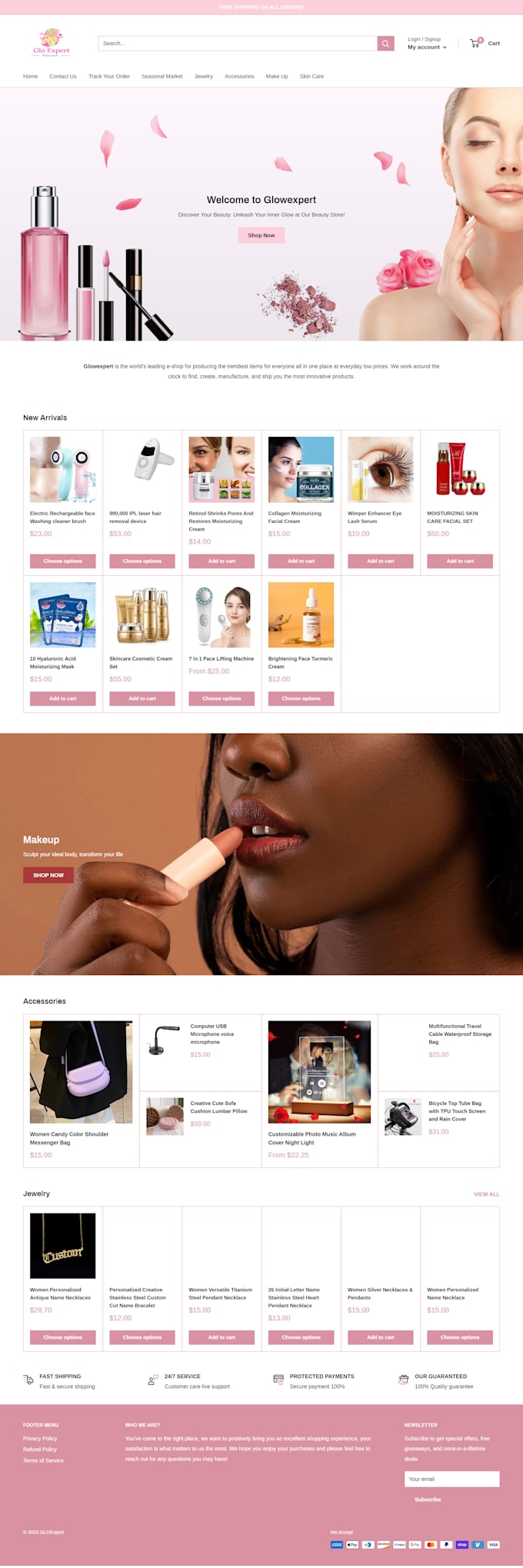 build branded  shopify store, 7 figure, automated website