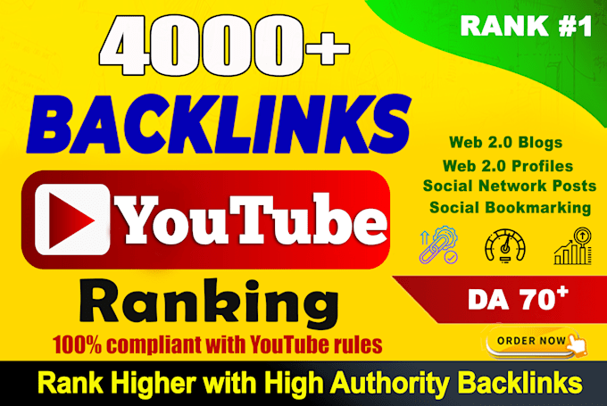 do youtube SEO ranking backlinks video or channel