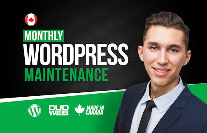 do monthly website maintenance for your wordpress website