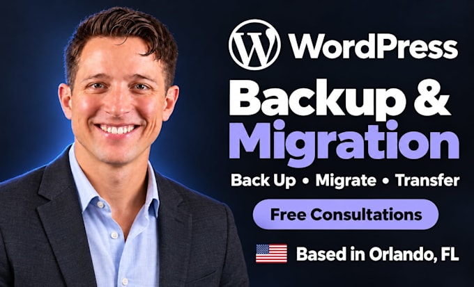 backup, migrate, or transfer your wordpress website