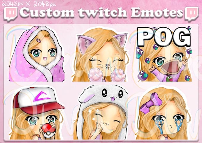 create custom twitch emotes for your channel