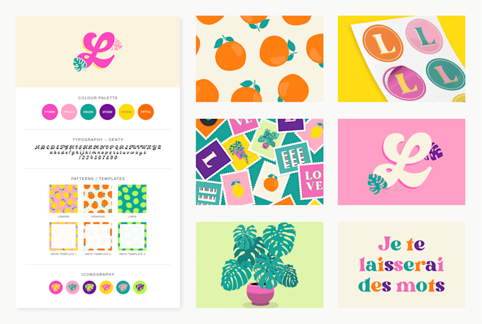 create you a personal logo and brand identity