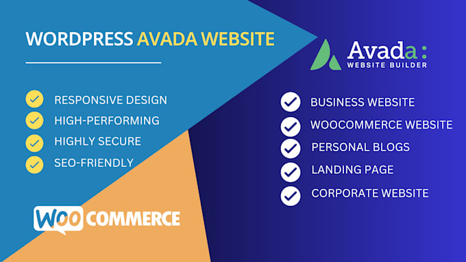 create responsive wordpress website using avada theme