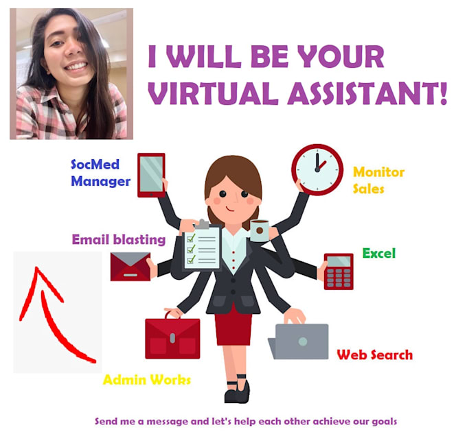 do lead generation for any industry, data entry, socmed assist