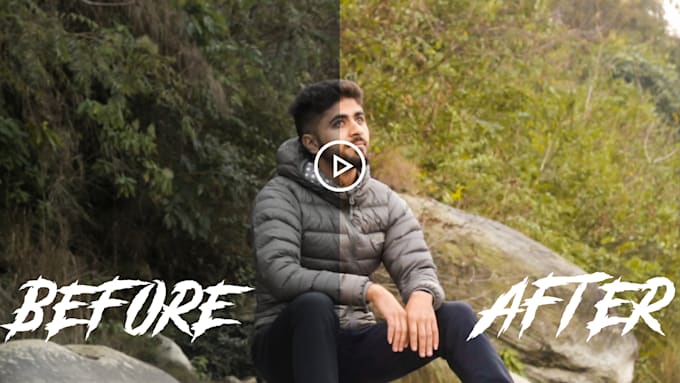 do bulk video color grading and video editing