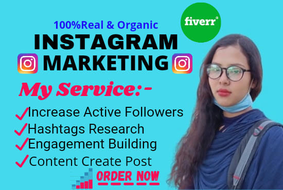 be instagram marketing manager and content creator