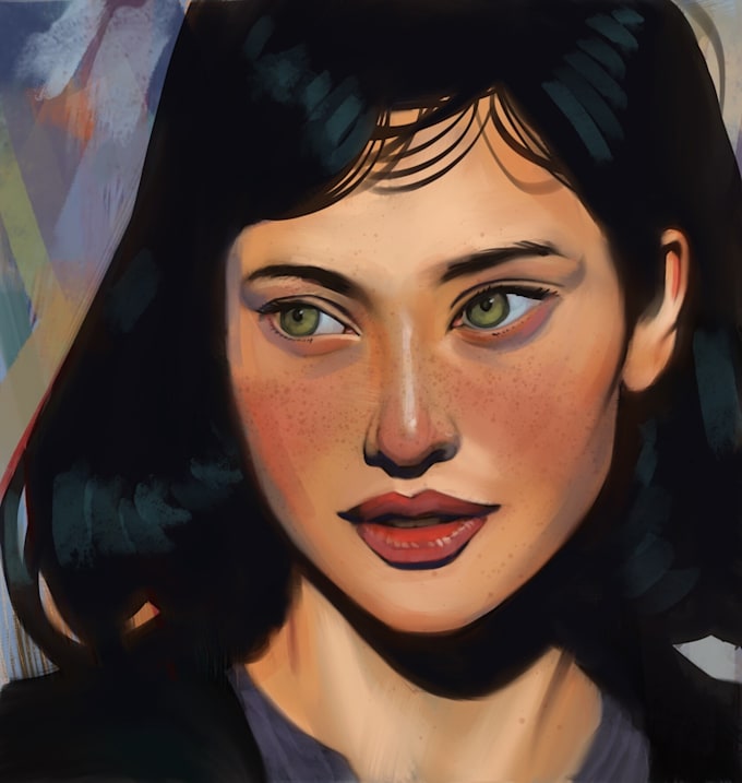 paint a stunning portrait for you