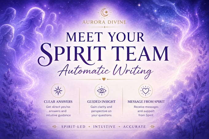 connect with your spirit team through automatic writing