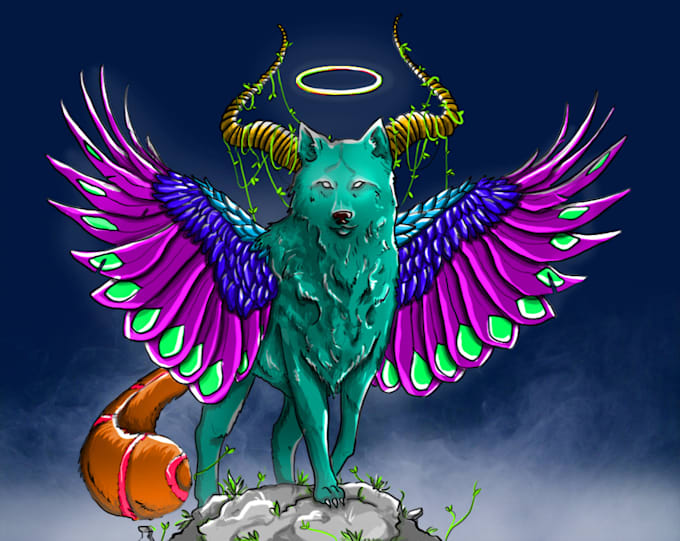 create animal concept art