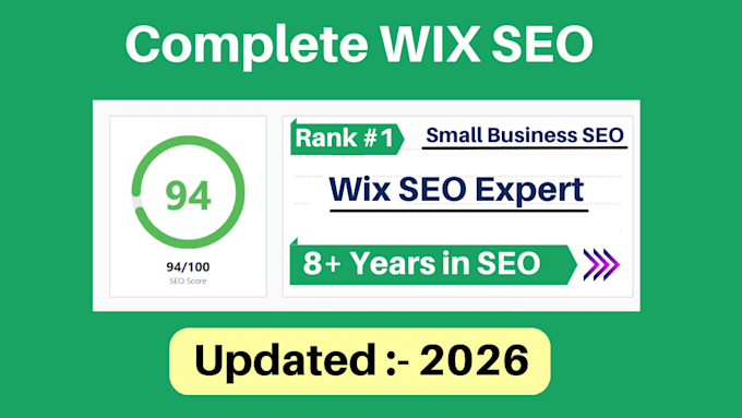 be your wix website SEO expert to boost your rankings