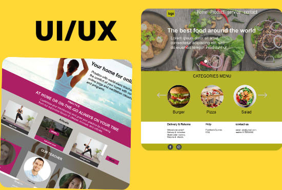 Amazing ui ux design for mobile and web app by Shahanaj_soma | Fiverr