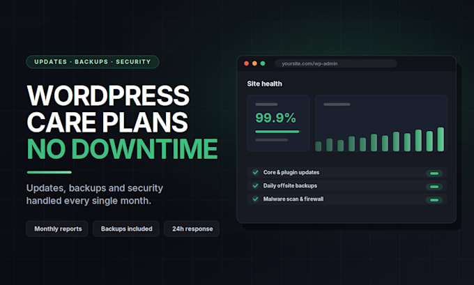 do wordpress website maintenance