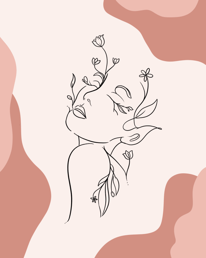 Aesthetic line shop art