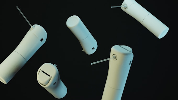 create 3d product design and industrial product design