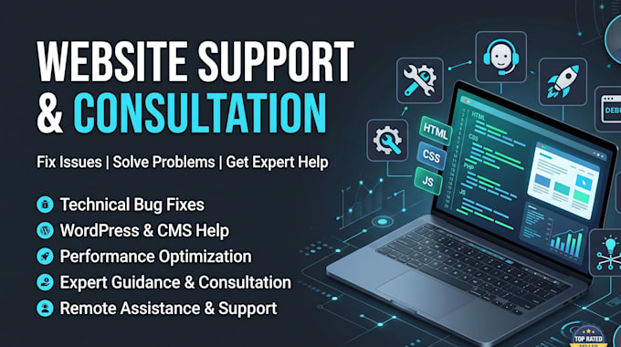 consult on website problems and technical issues