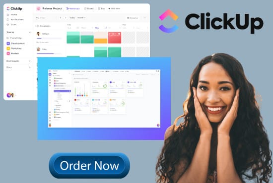I will be your clickup project management consultant