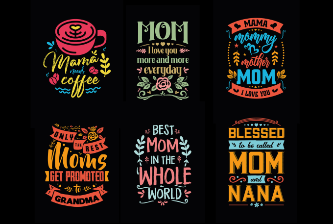 Create amazing trendy custom typography t shirt design by Graplab | Fiverr