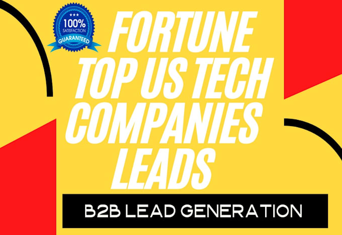 fortune top USA tech companies leads