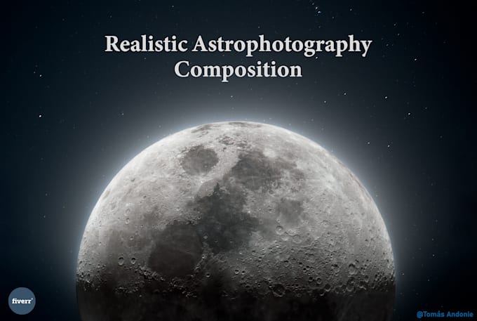 do a professional and realistic astrophoto composition