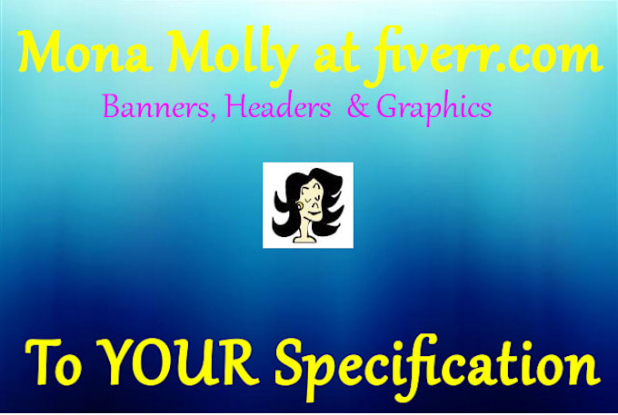 create a stunning banner to your own specification
