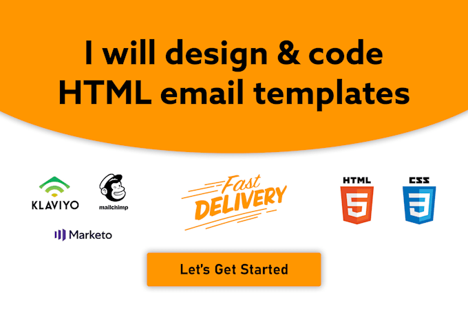 Design and code html email template by Soaregabriel | Fiverr