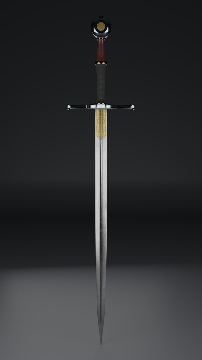 create 3d weapons, swords, shields with any style you want